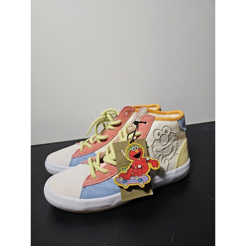 Vans The Lizzie Armanto x Sesame Street (PS) Size 3 Embroidered Characters Elmo